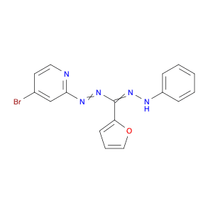 Methanone, [2-(4-bromo-2-pyridinyl)diazenyl]-2-furanyl-, 2-phenylhydrazone