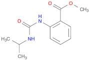 Benzoic acid, 2-[[[(1-methylethyl)amino]carbonyl]amino]-, methyl ester