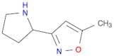 Isoxazole, 5-methyl-3-(2-pyrrolidinyl)-