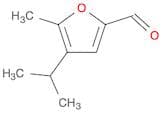 2-Furancarboxaldehyde, 5-methyl-4-(1-methylethyl)-