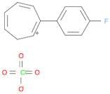 Cycloheptatrienylium, (4-fluorophenyl)-, perchlorate (9CI)