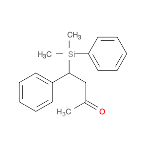 2-Butanone, 4-(dimethylphenylsilyl)-4-phenyl-