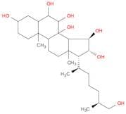 Cholestane-3,6,7,8,15,16,26-heptol, (3β,5α,6α,7α,15α,16β,25S)-