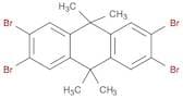 Anthracene, 2,3,6,7-tetrabromo-9,10-dihydro-9,9,10,10-tetramethyl-