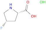 L-Proline, 4-fluoro-, hydrochloride (1:1), (4S)-