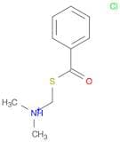 Methanaminium, 1-(benzoylthio)-N,N-dimethyl-, chloride (1:1)