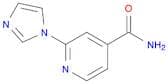 4-Pyridinecarboxamide, 2-(1H-imidazol-1-yl)-