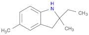 1H-Indole, 2-ethyl-2,3-dihydro-2,5-dimethyl-