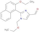 1H-Imidazole-4-carboxaldehyde, 1-(ethoxymethyl)-2-(2-ethoxy-1-naphthalenyl)-