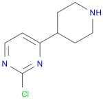 Pyrimidine, 2-chloro-4-(4-piperidinyl)-