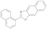 Naphth[2,3-d]oxazole, 2-(1-naphthalenyl)-