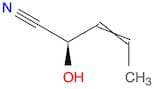 3-Pentenenitrile, 2-hydroxy-, (2R)-