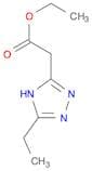 [5-(1-tert-Butoxycarbonylamino-ethyl)-4H-[1,2,4]triazol-3-yl]-acetic acid ethyl ester