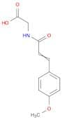 Glycine, N-[3-(4-methoxyphenyl)-1-oxo-2-propen-1-yl]-