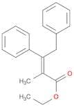 2-Butenoic acid, 2-methyl-3,4-diphenyl-, ethyl ester, (E)- (9CI)