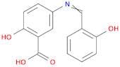 Benzoic acid, 2-hydroxy-5-[[(2-hydroxyphenyl)methylene]amino]-