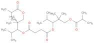 Butanedioic acid, 1,4-bis[2,2-dimethyl-1-(1-methylethyl)-3-(2-methyl-1-oxopropoxy)propyl] ester