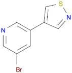 Pyridine, 3-bromo-5-(4-isothiazolyl)-