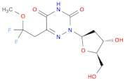 1,2,4-Triazine-3,5(2H,4H)-dione, 2-(2-deoxy-β-D-erythro-pentofuranosyl)-6-(2,2-difluoro-2-methoxye…
