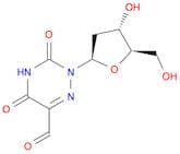 1,2,4-Triazine-6-carboxaldehyde, 2-(2-deoxy-β-D-erythro-pentofuranosyl)-2,3,4,5-tetrahydro-3,5-dio…