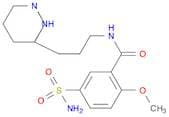 Benzamide, 5-(aminosulfonyl)-N-[3-(1,2-diazabicyclo[2.2.2]oct-3-yl)propyl]-2-methoxy-