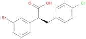 Benzenepropanoic acid, α-(3-bromophenyl)-4-chloro-, (αS)-