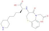 1,5-Benzothiazepine-5(2H)-acetic acid, 3-[[(1S)-1-carboxy-5-(4-piperidinyl)pentyl]amino]-3,4-dihyd…