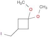 Cyclobutane, 3-(iodomethyl)-1,1-dimethoxy-
