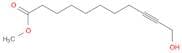 9-Undecynoic acid, 11-hydroxy-, methyl ester