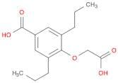 Benzoic acid, 4-(carboxymethoxy)-3,5-dipropyl-