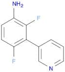 Benzenamine, 2,4-difluoro-3-(3-pyridinyl)-