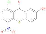 9H-Thioxanthen-9-one, 1-chloro-7-hydroxy-4-nitro-