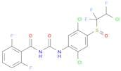 Benzamide, N-[[[2,5-dichloro-4-[(2-chloro-1,1,2-trifluoroethyl)sulfinyl]phenyl]amino]carbonyl]-2,6…