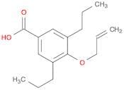 Benzoic acid, 4-(2-propen-1-yloxy)-3,5-dipropyl-