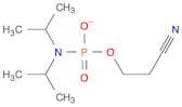Phosphoramidic acid, bis(1-methylethyl)-, mono(2-cyanoethyl) ester (9CI)