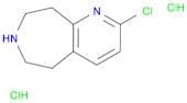 5H-Pyrido[2,3-d]azepine, 2-chloro-6,7,8,9-tetrahydro-, hydrochloride (1:2)