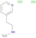 3-Pyridineethanamine, N-methyl-, hydrochloride (1:2)