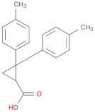 Cyclopropanecarboxylic acid, 2,2-bis(4-methylphenyl)-