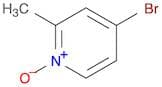 Pyridine, 4-bromo-2-methyl-, 1-oxide