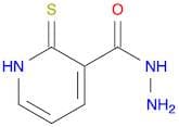 3-Pyridinecarboxylic acid, 1,2-dihydro-2-thioxo-, hydrazide