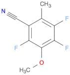 Benzonitrile, 2,4,5-trifluoro-3-methoxy-6-methyl-