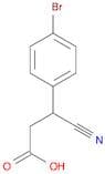 Benzenepropanoic acid, 4-bromo-β-cyano-