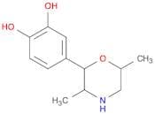 1,2-Benzenediol, 4-(3,6-dimethyl-2-morpholinyl)-