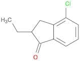 1H-Inden-1-one, 4-chloro-2-ethyl-2,3-dihydro-