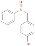 Benzene, 1-bromo-4-[(phenylsulfinyl)methyl]-