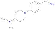 4-Piperidinamine, 1-[4-(aminomethyl)phenyl]-N,N-dimethyl-