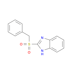 1H-Benzimidazole, 2-[(phenylmethyl)sulfonyl]-