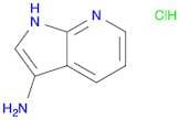 1H-Pyrrolo[2,3-b]pyridin-3-amine, hydrochloride (1:2)
