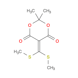 1,3-Dioxane-4,6-dione, 5-[bis(methylthio)methylene]-2,2-dimethyl-