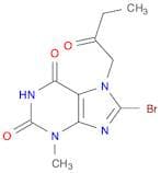 1H-Purine-2,6-dione, 8-bromo-3,7-dihydro-3-methyl-7-(2-oxobutyl)-